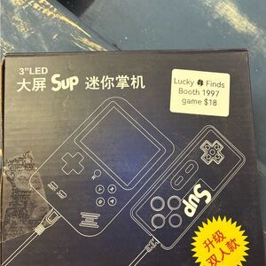 3" LED Handheld Game Console - Black